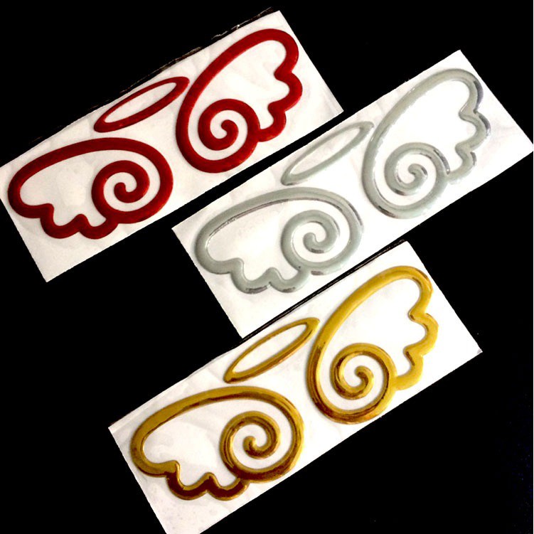 Stiker SAYAP ANGEL LUCU 3 Warna