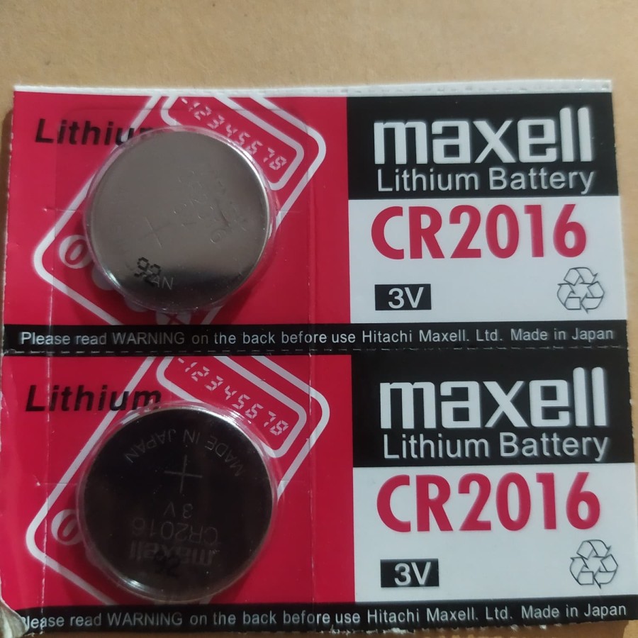 Baterai Cmos Maxell CR2016 Cmos Maxell CR2016