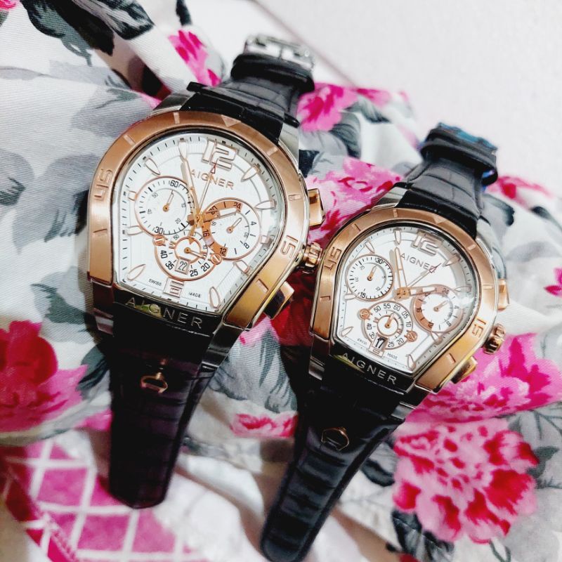 Aigner Palermo Original A58500 Black Leather