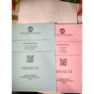 Soal Asli SIMAK UI || UTUL UGM 2019/2020 | Shopee Indonesia