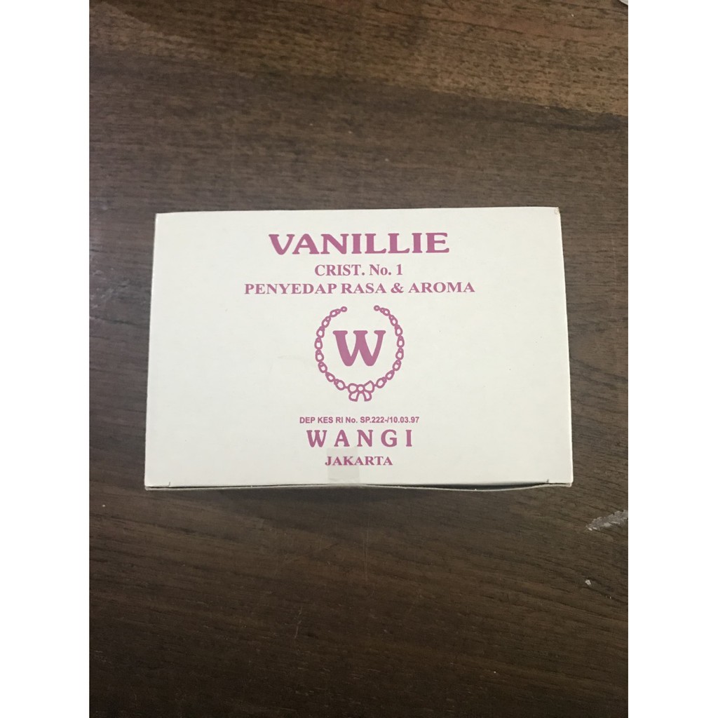 Vanili Vanili Bubuk - Vanilie W Wangi isi 100bks