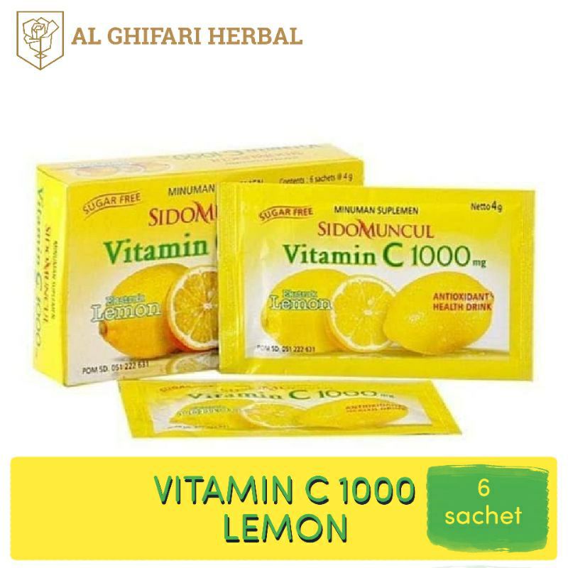 

VITAMIN C1000 SACHET SIDOMUNCUL UNTUK IMUNITAS