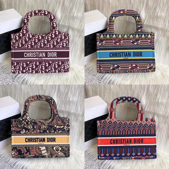 ✅ TERBARU TOTE BAG POLOS✅ TAS TANGAN WANITA CHRISTIAN DIOR MINI BOOK TOTE HANDBAG HAND BAG
