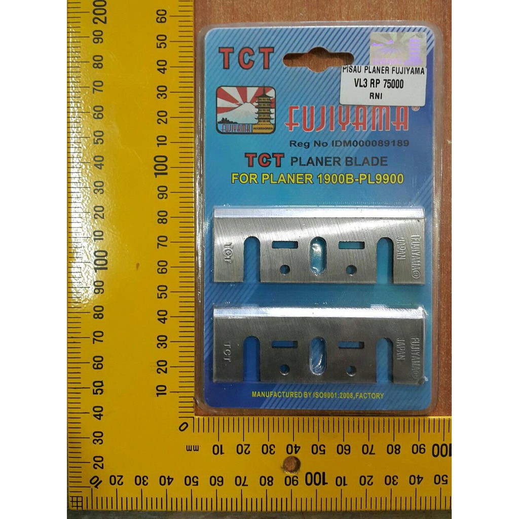 Fujiyama Planer Planner Blade / Pisau Mesin Serut ( Mesin Ketam )