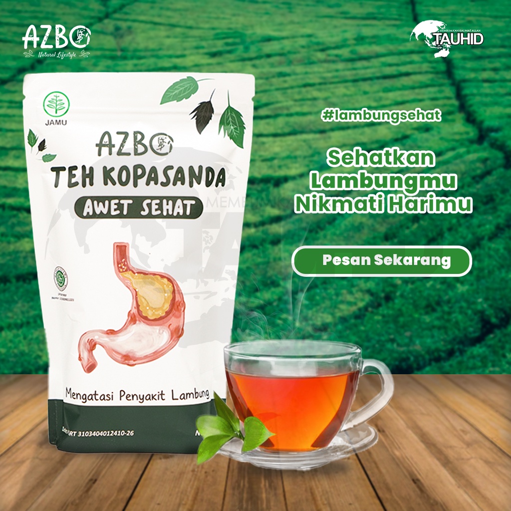 

Azbo Teh Kopasanda 75gr BPOM Awet Sehat Teh Herbal Alami Azalea Botanicals Mengobati Lambung Mengatasi Maag Mengatasi Gerd Obat Maag Obat Lambung Menjaga Kesehatan Liver Obat Maag Herbal Obat Asam Lambung Insomnia Asam Urat Batuk Diabetes Sakit Pinggang