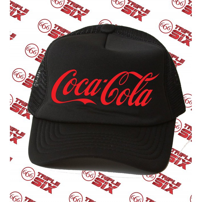 topi trucker coca cola