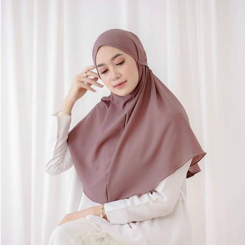 fanissahijab || Bergo Maryam Diamond Size Standart-Milo