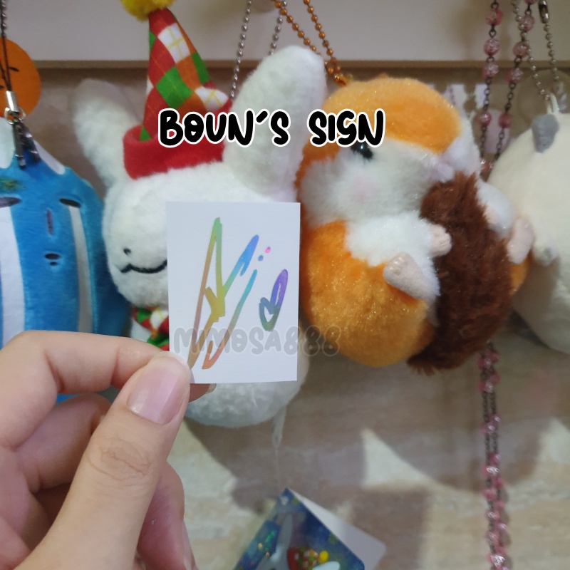 [cutting sicker] Boun Noppanut edition
