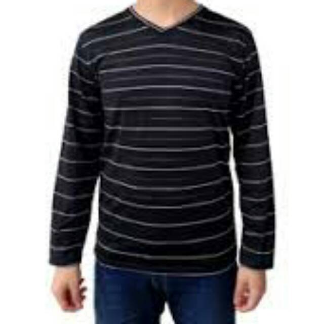 Kaos Pria Vneck Pria Salur