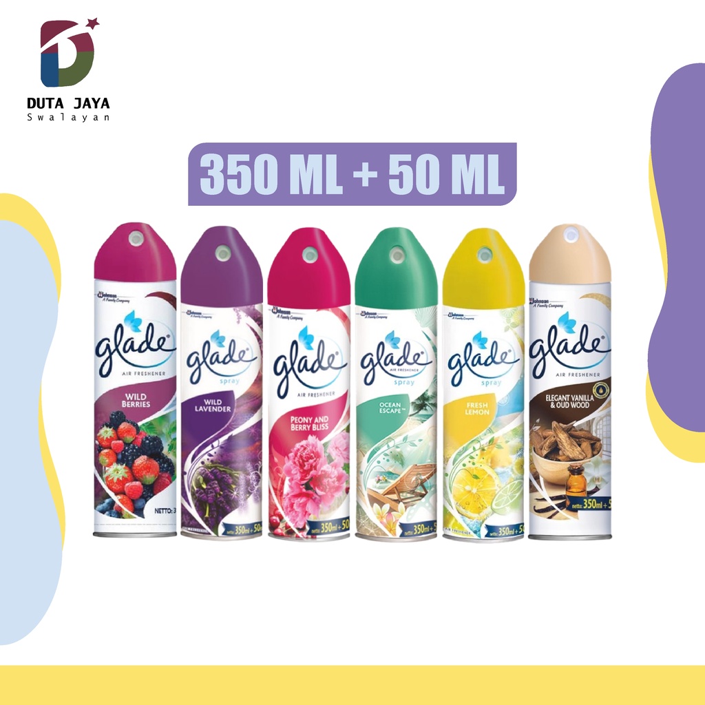 Glade Aerosol Pengharum Ruangan Pewangi Spray Air Freshener 350 ML