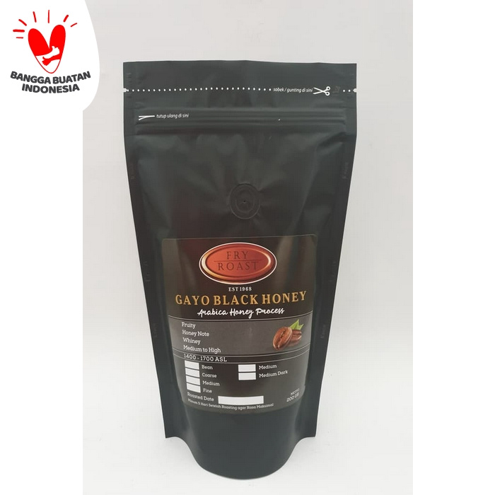 

TERBARU KOPI ARABICA GAYO BLACK HONEY PROCESS 200 GR BIJI DAN BUBUK - BIJI