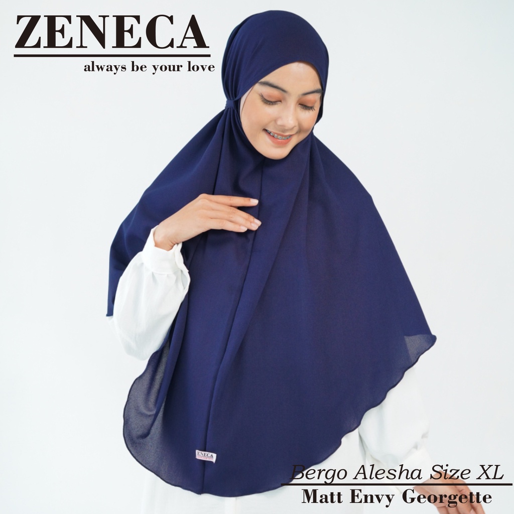 Zeneca Jilbab Bergo Alesha-7