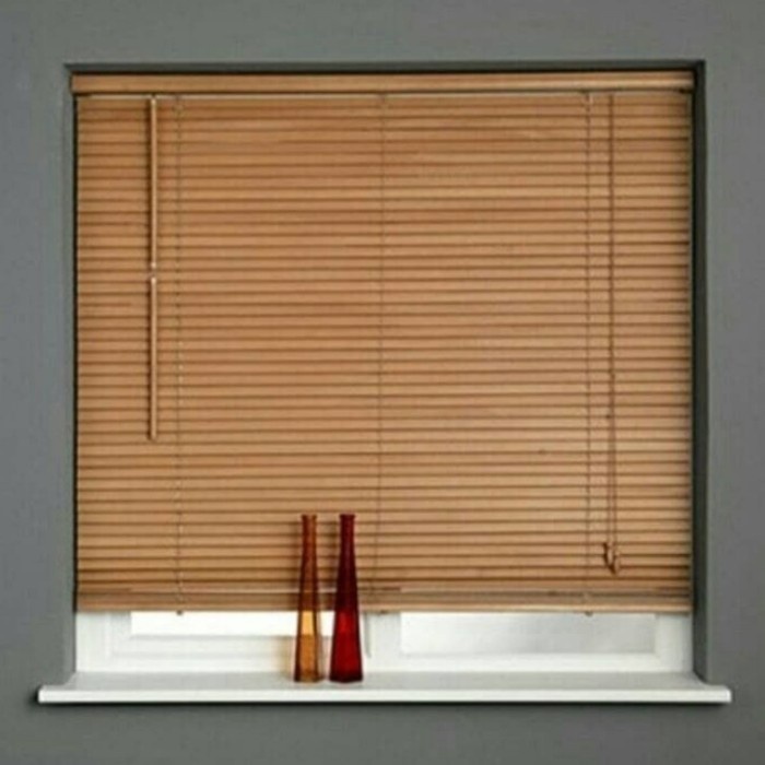 TIRAI GULUNG PVC 90 X 180 CM KRIS VENETIAN BLIND 25 MM ORIGINAL