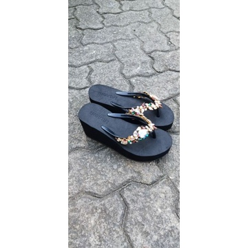 SANDAL JEPIT INGVIVI 899 FLAT dan WEDGES 7cm