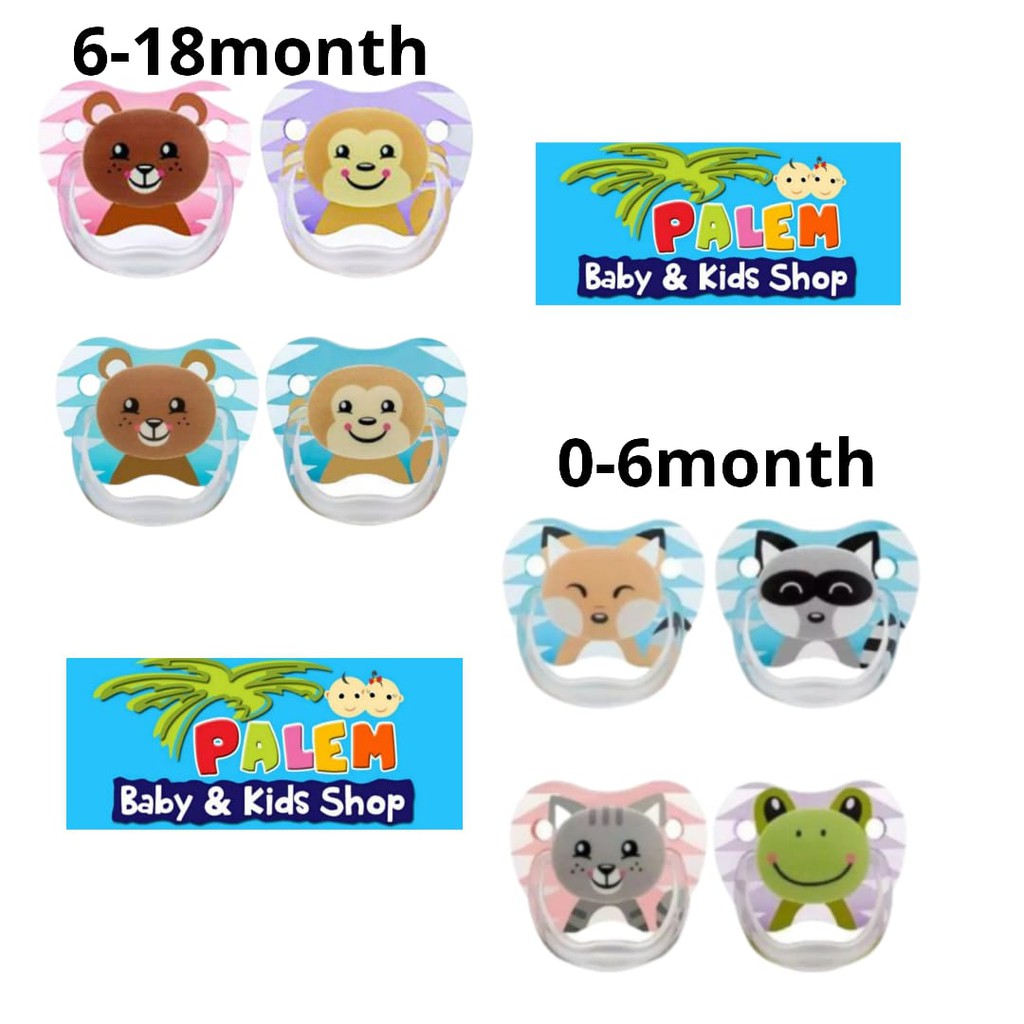 Dr Brown's Prevent Pacifier Silicone 0 - 6 &amp; 6 - 18 months