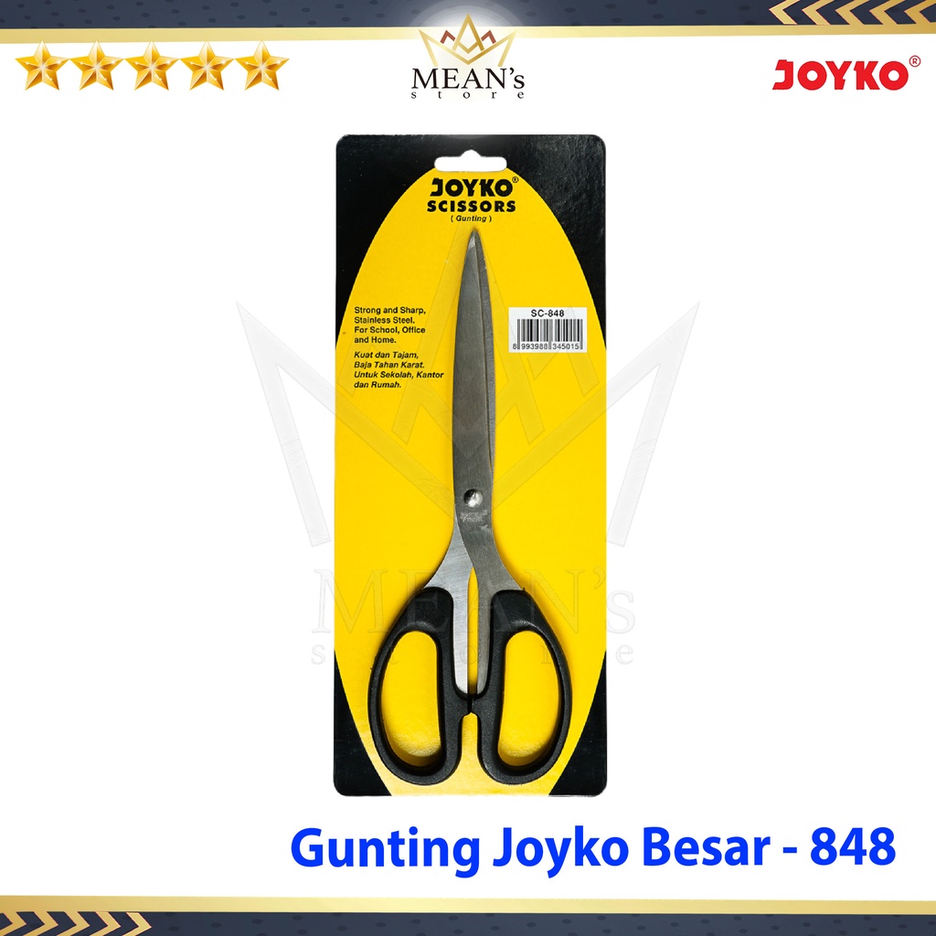 

Gunting Joyko SC-848 / Pemotong Kertas Besar / Big Scissors 848