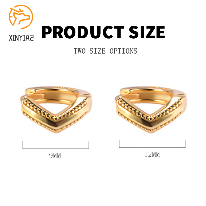 1 Pasang 14 K Berlapis Emas Mini Zirkon Hoop Anting-Anting Huggie Piercing Anting-Anting Kubik Zirkonia Tulang Rawan Anting-Anting C3-7