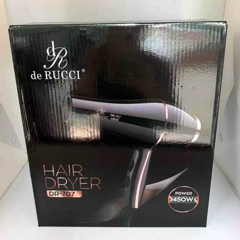 HAIR DRYER De RUCCI FASHION DR-707 / Hair Dryer Derucci 707