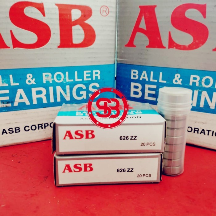 Bearing / Laker / Laher 626 ZZ ASB