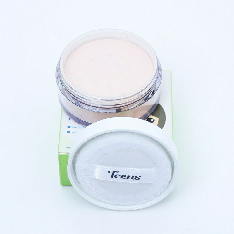 `ღ´ PHINKL `ღ´ քɨɢɛօռ Pigeon Face Powder remaja Teens bedak tabur untuk ABG ke kampus sekolah anti wajah berminyak