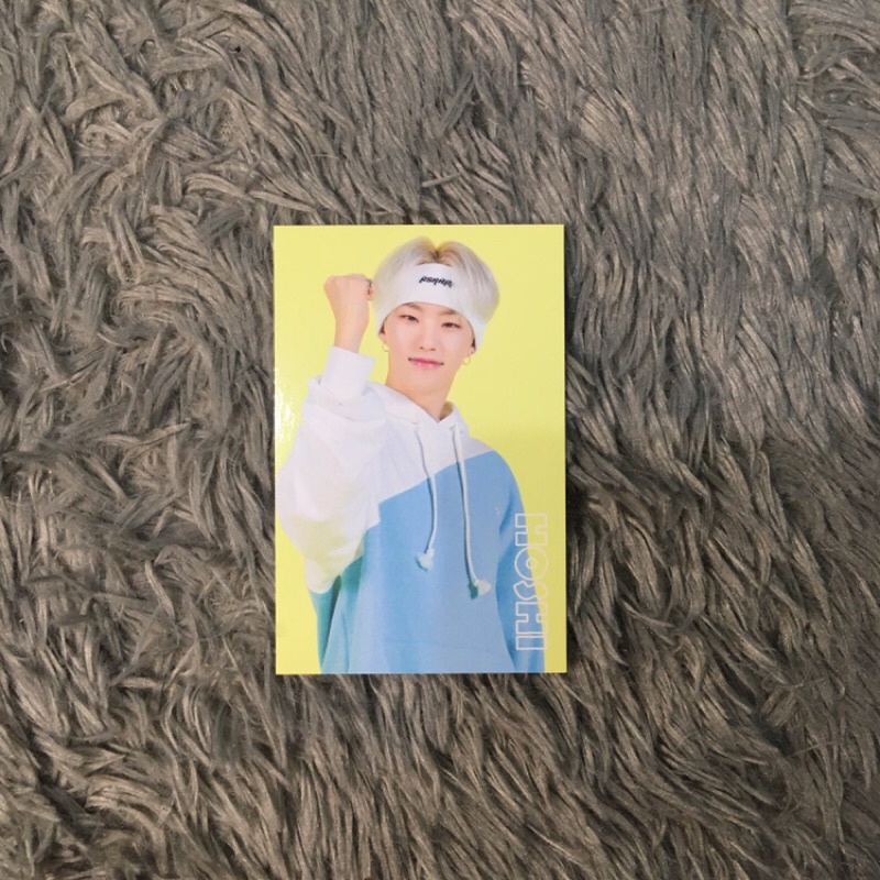 SEVENTEEN Trading Card/TC Caratland 2020 2018 Director’s Cut (Dircut) Hoshi Vocal HipHop OT13