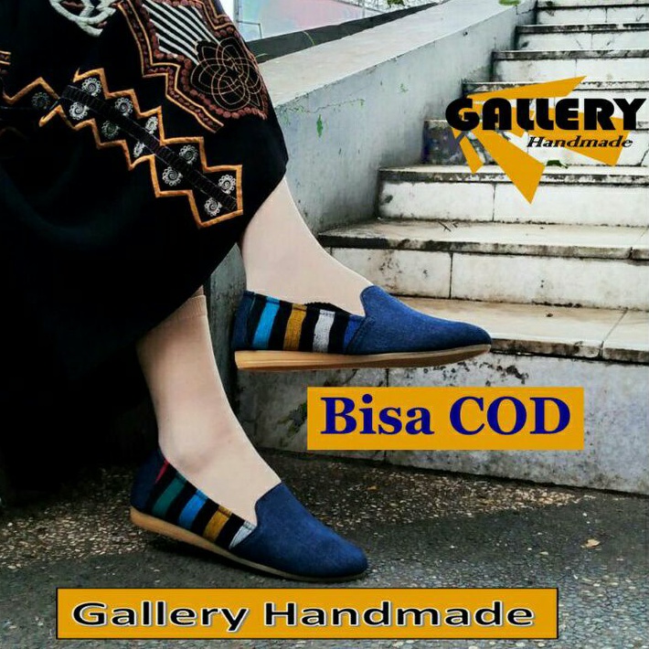 FLAT SHOES Sepatu Wanita cewek kekinian Terbaru | Sepatu Sandal Sendal Slip On Wanita Fladeo Sandal 