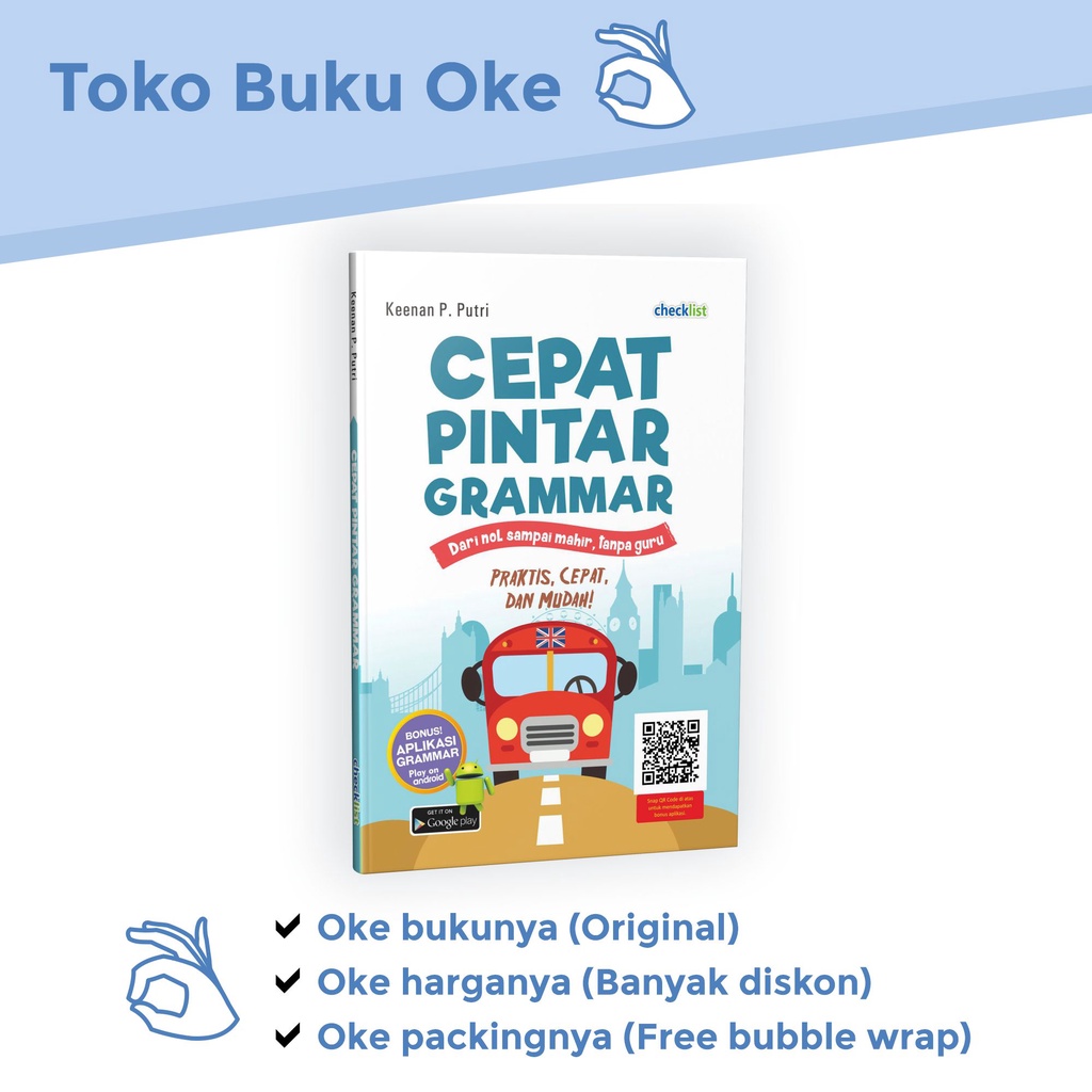 Buku Cepat Pintar Grammar Bahasa Inggris Terlengkap