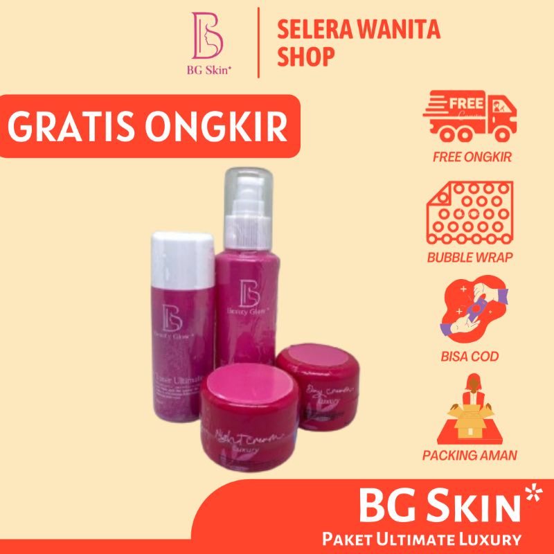 Jual BG SKIN - PAKET BEAUTY GLOW ULTIMATE LUXURY PAKET BG SKIN FLEK ...