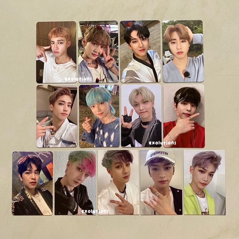 Stray Kids Noeasy Go Live Official Photocard [BACA DESC‼️] PC Bangchan Lee Know Changbin Han Jisung 