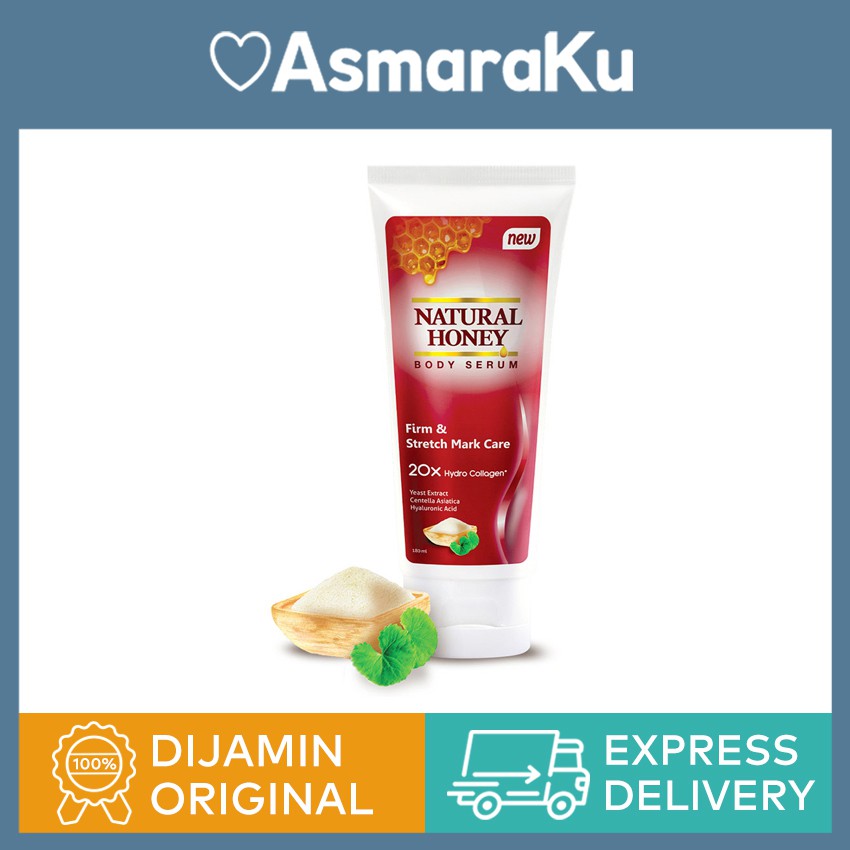 natural honey body serum firm & stretch mark care