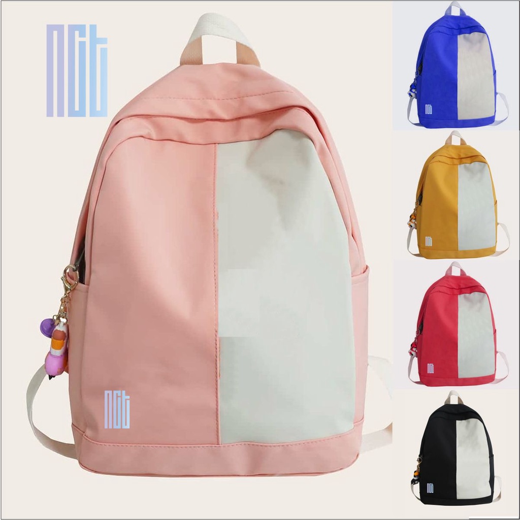 PVJ Tas NCT Dream Ransel Sekolah anak remaja Korean Style School backpack