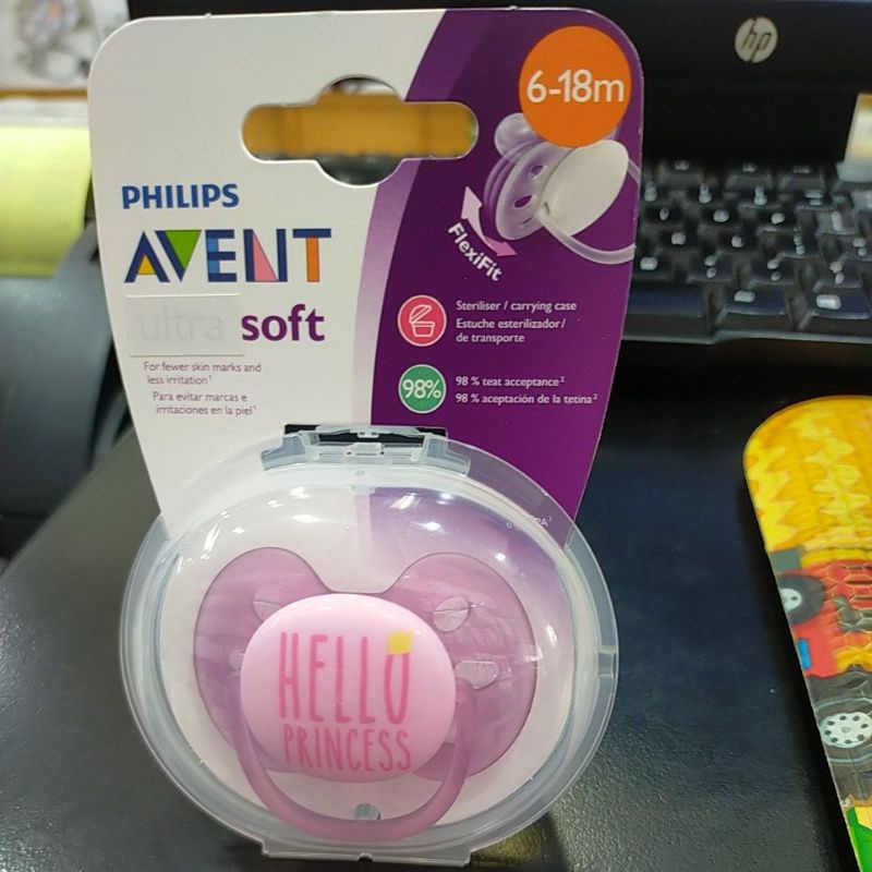 Empeng Philips Avent Soft SCF528/01 Empeng Bayi 6-18M