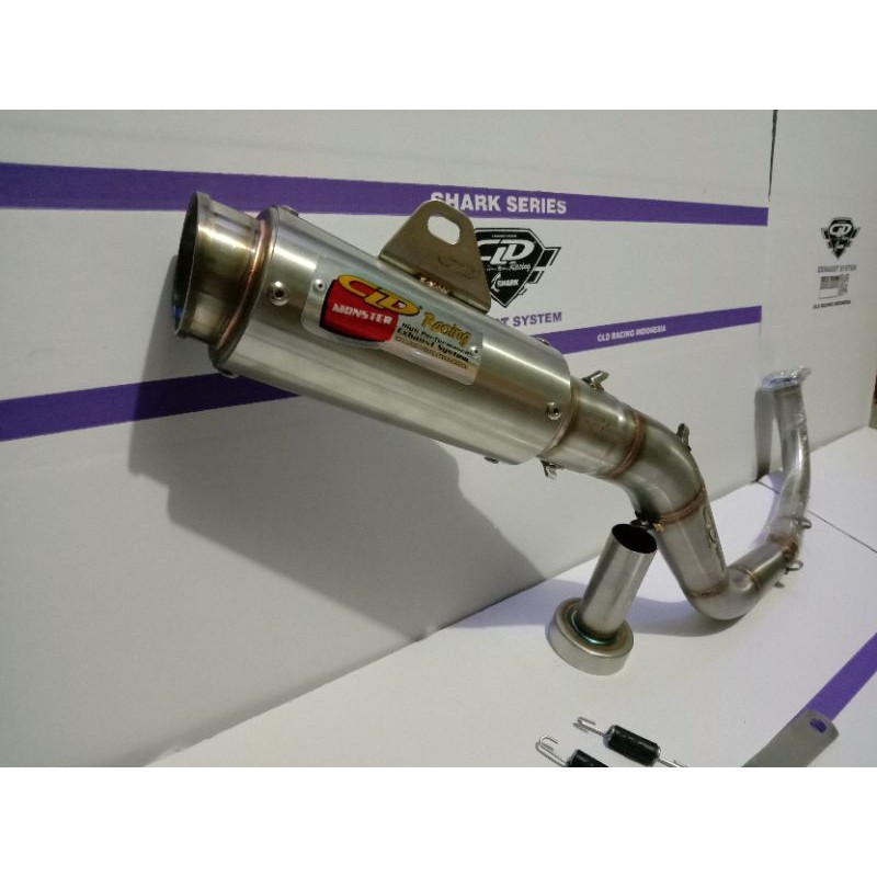 KNALPOT CLD RACING TYPE MONSTER RACE VARIO 125/VARIO 150 OLD & NEW