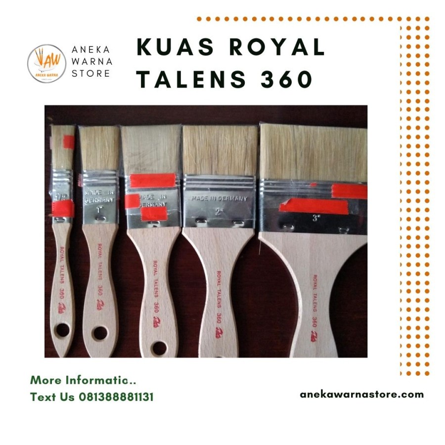 

Kuas Lukis Flat Royal Talens Type 360