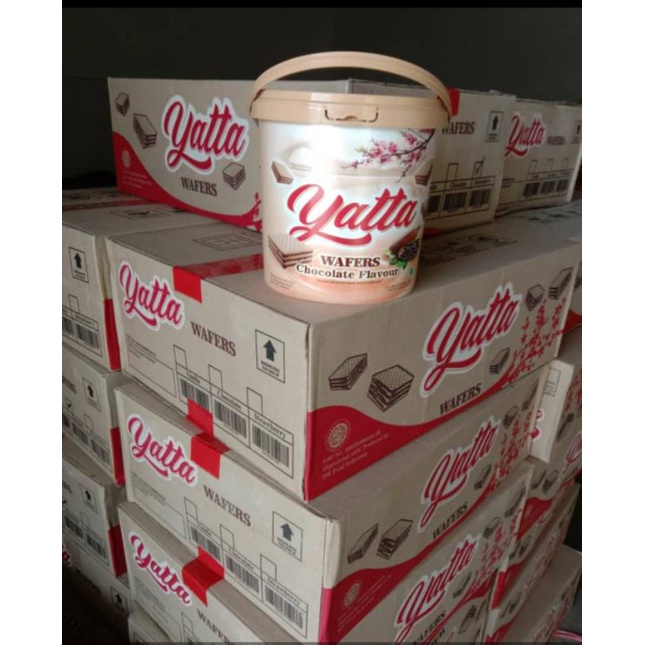 grosir snack kiloan murah YATTA WAFER TIMBA 300gram