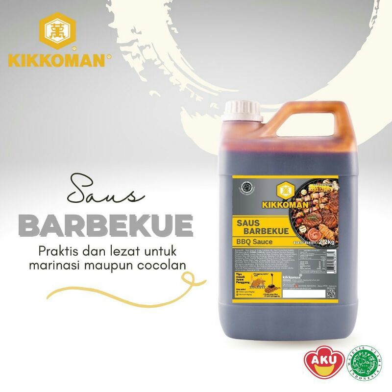 KIKKOMAN Honey Barbeque 2,2 kg Halal