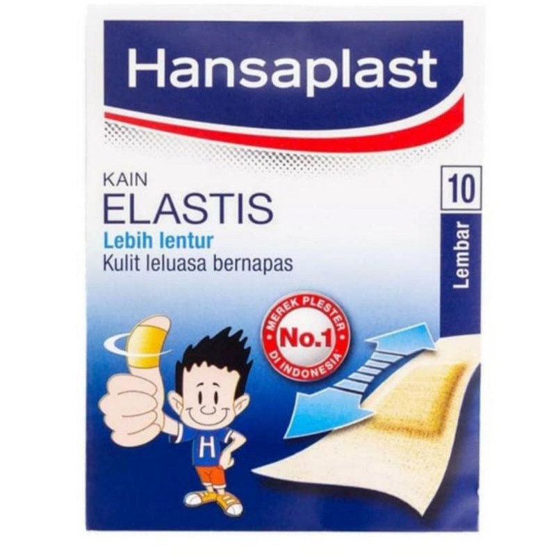 Hansaplast Plester Kain Pembalut Luka & Hansaplast Fun Plester Luka Anak (10pcs)