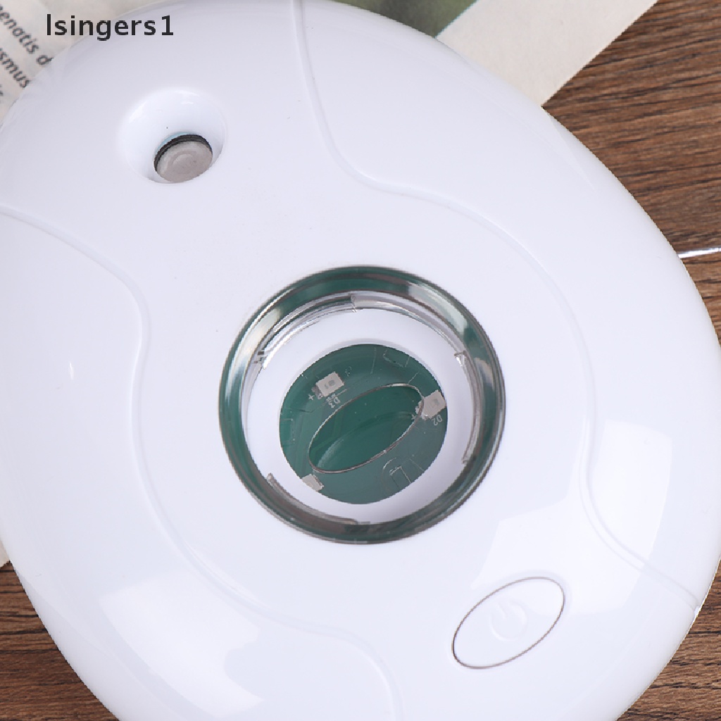 (lsingers1) Humidifier Pelembab Udara Aromaterapi Dengan Lampu Tidur LED Dan Port USB