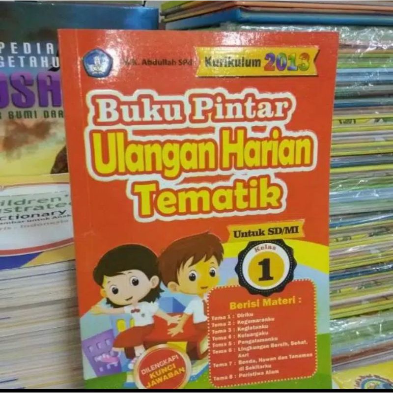 Buku pintar ulangan harian tematik kelas 1