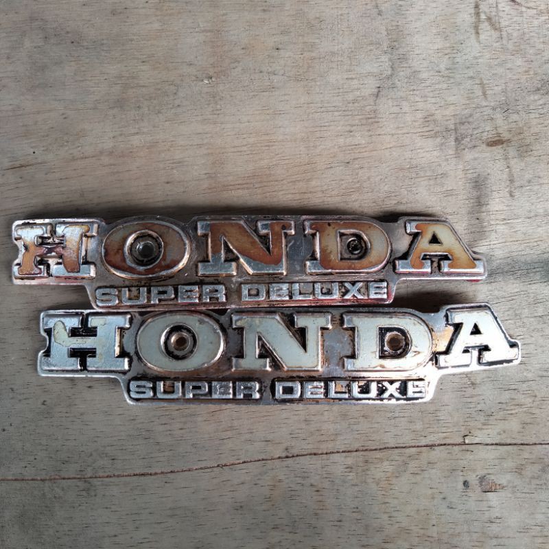 emblem tengki gl 100 gl100 original copotan