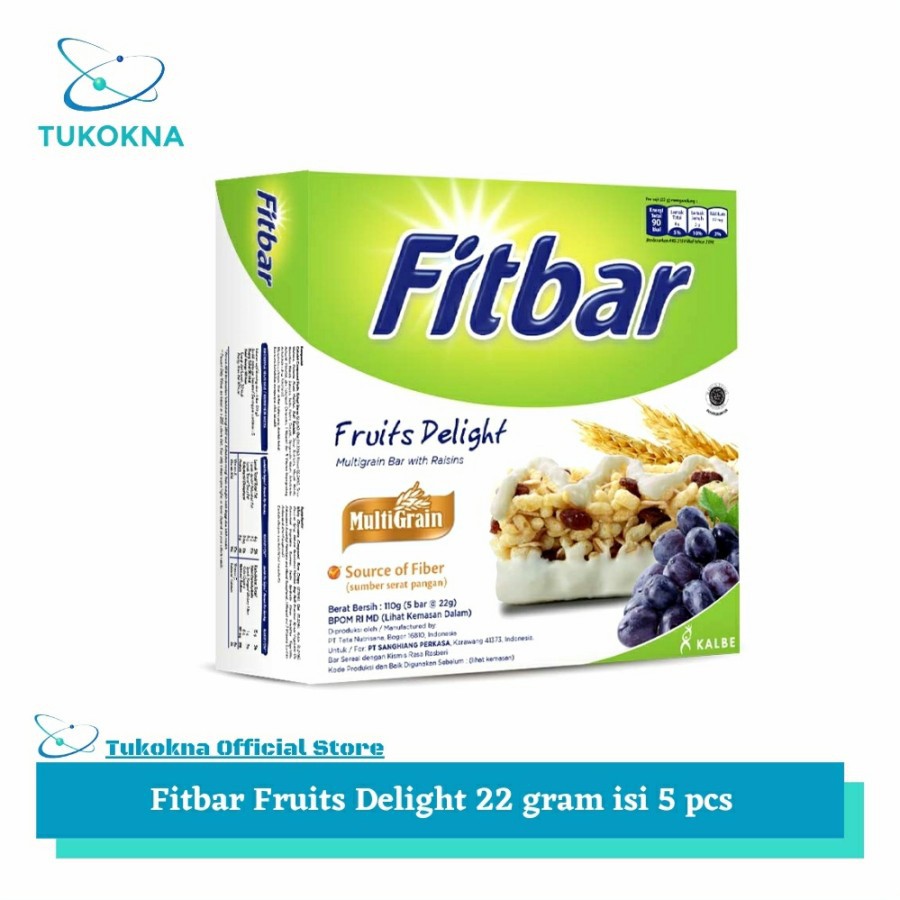 

Fitbar Fruit Box 5 x 22gr