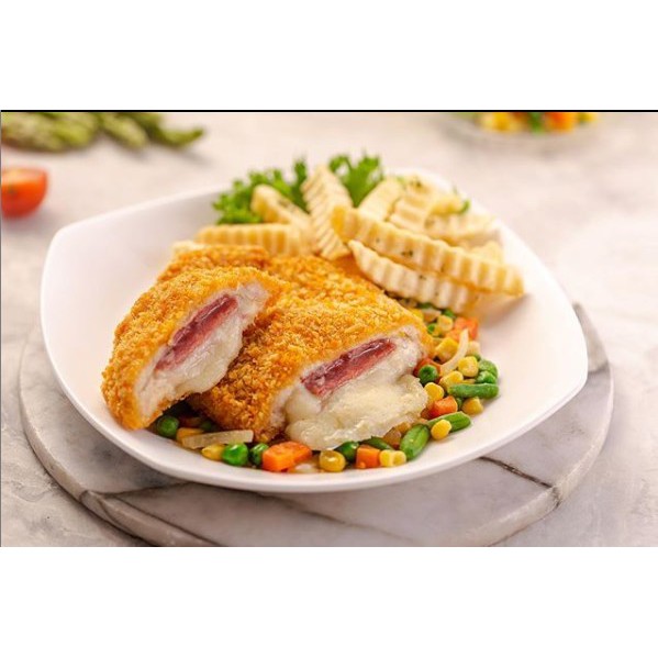 

Chicken Cordon Bleu - Queen Food