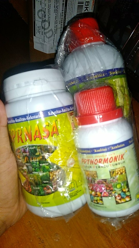 Paket Pupuk Pelebat Buah Nasa Hormonik/poc Nasa/super Nasa
