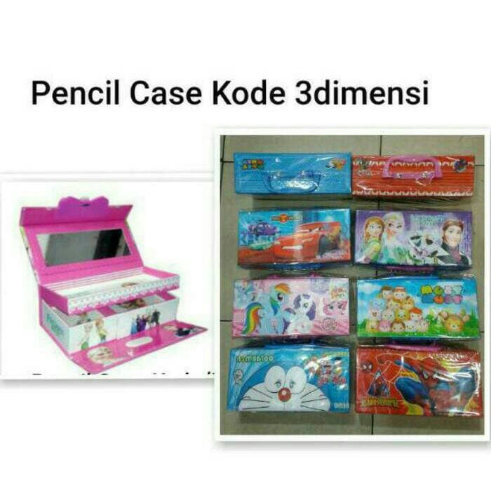 

Kotak pensil susun password/kunci kombinasi/PIN