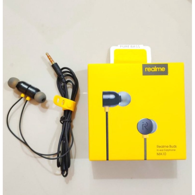 Headset Realme original Buds In-EAR Ori Asli Realme 3Pro C2