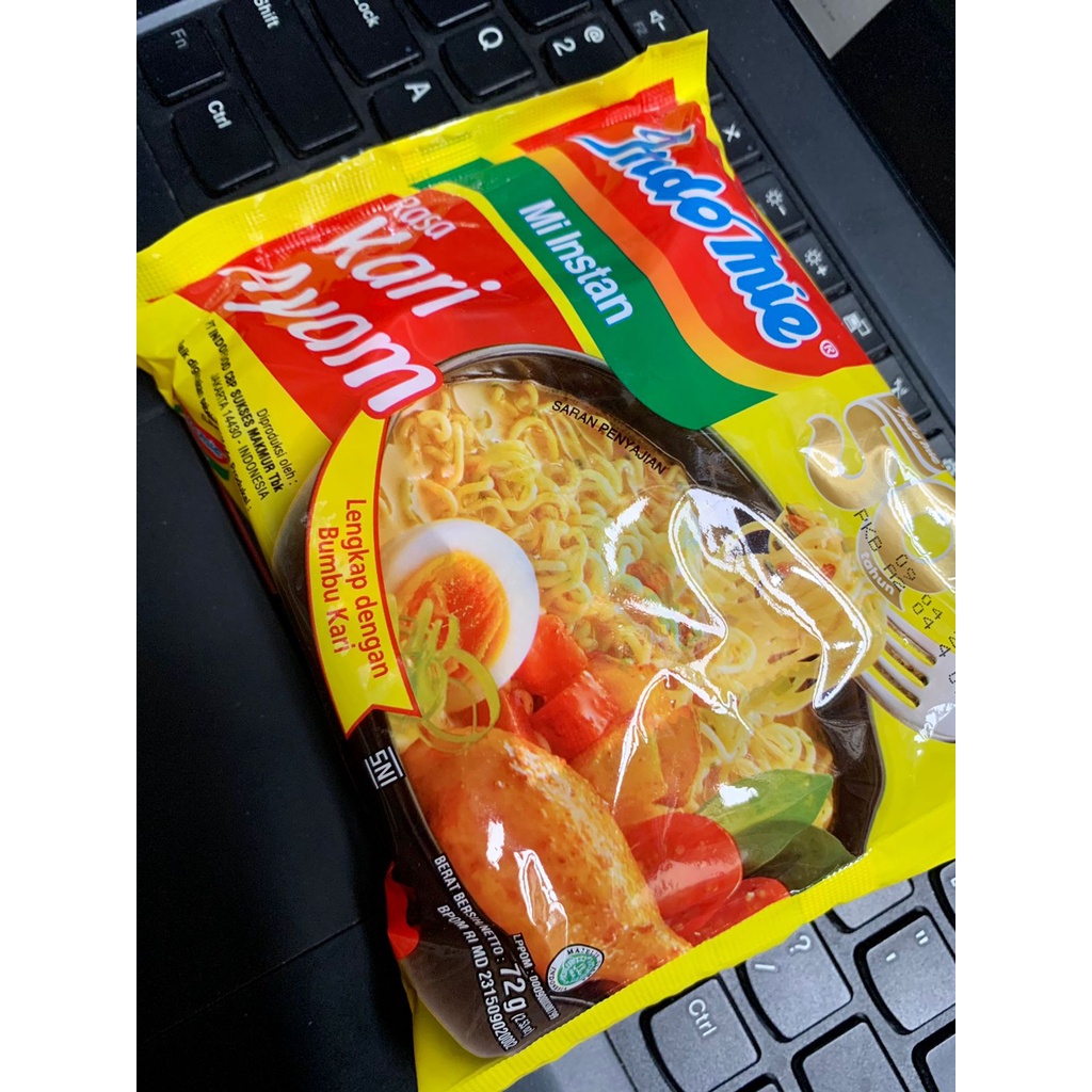 

INDOMIE MIE INSTAN RASA KARI AYAM