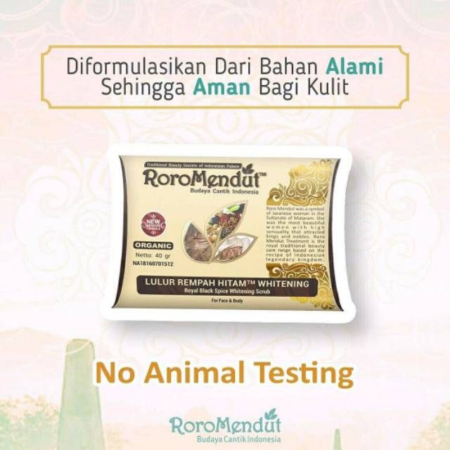 Lulur Rempah Hitam Whitening