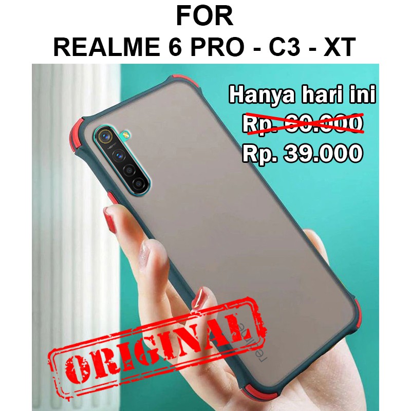 Shield case Realme 6 Pro - C3 - XT casing silicone cover fuze mika matte tpu