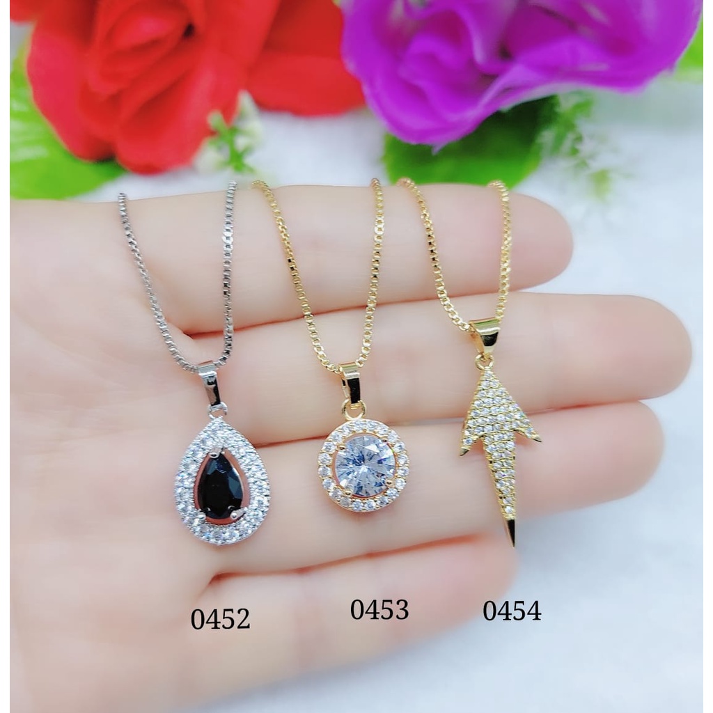 Kalung xuping permata lapis emas 0452-0454