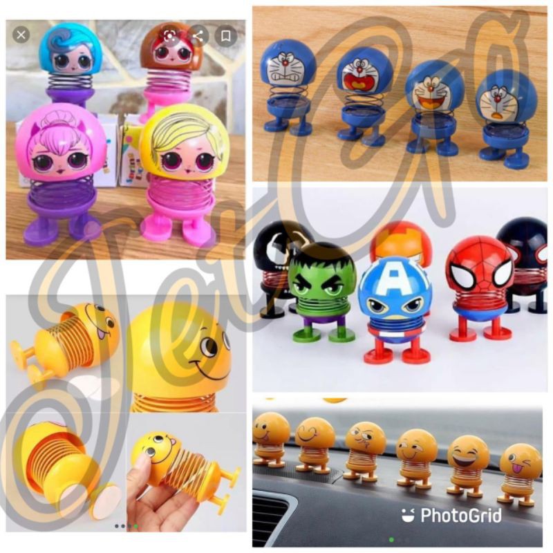 Spring Doll Dashboard (LOL / Emoji / Avengers / Doraemon)